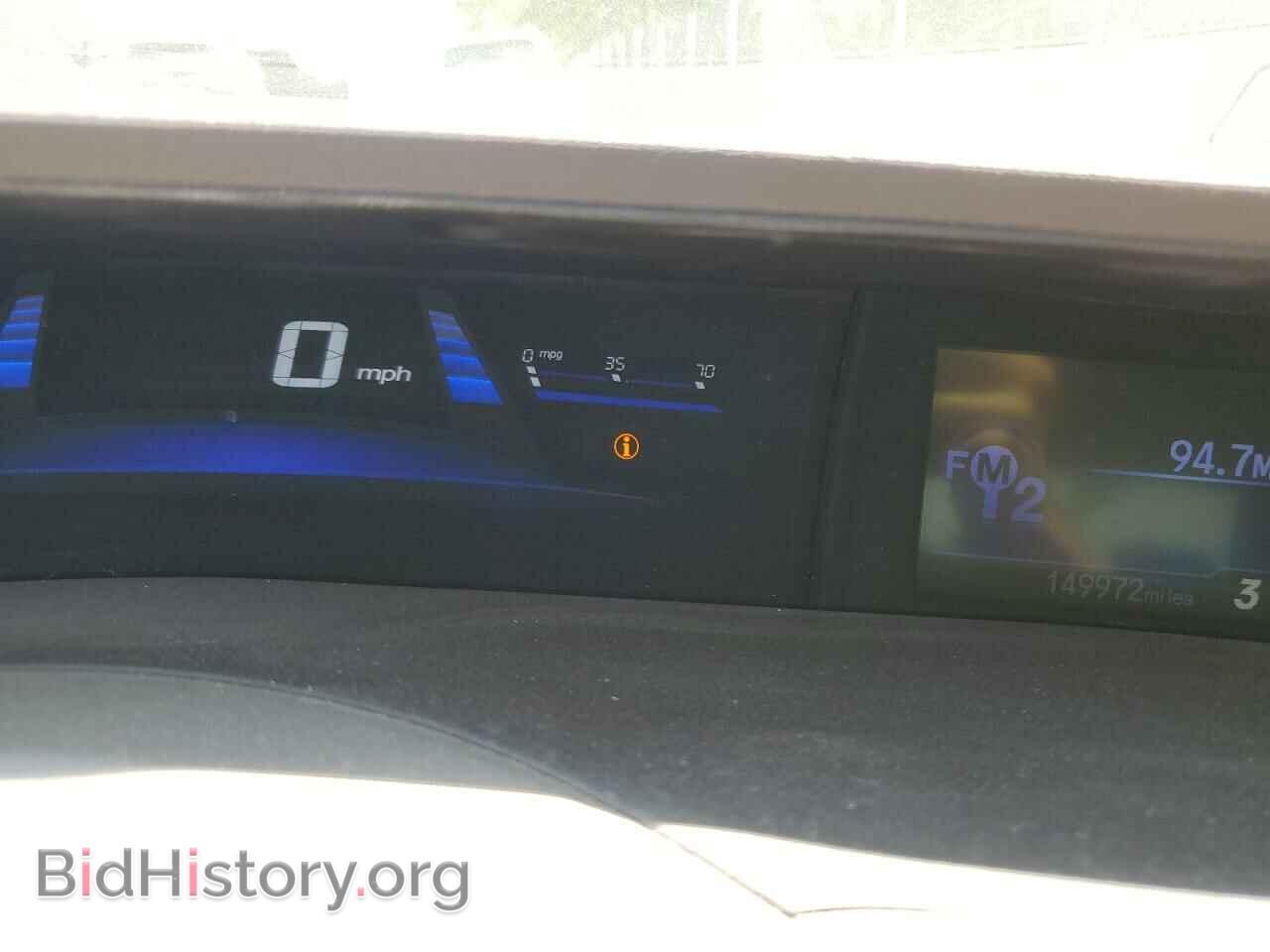 2012 HONDA CIVIC - VIN: 19XFB2F53CE093837 - Фото 9