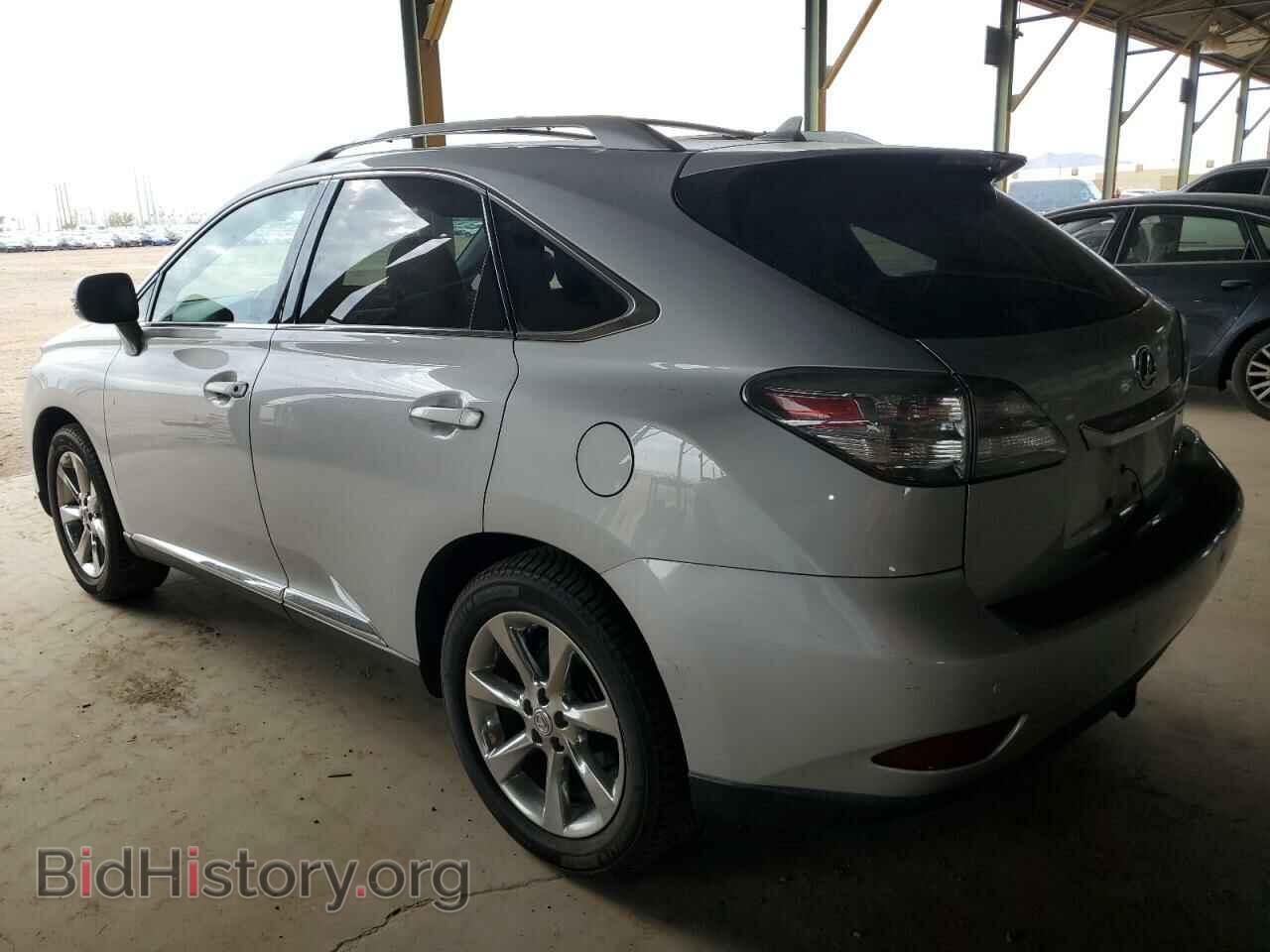 2012 LEXUS RX350 - VIN: 2T2BK1BA3CC129273 - Фото 2