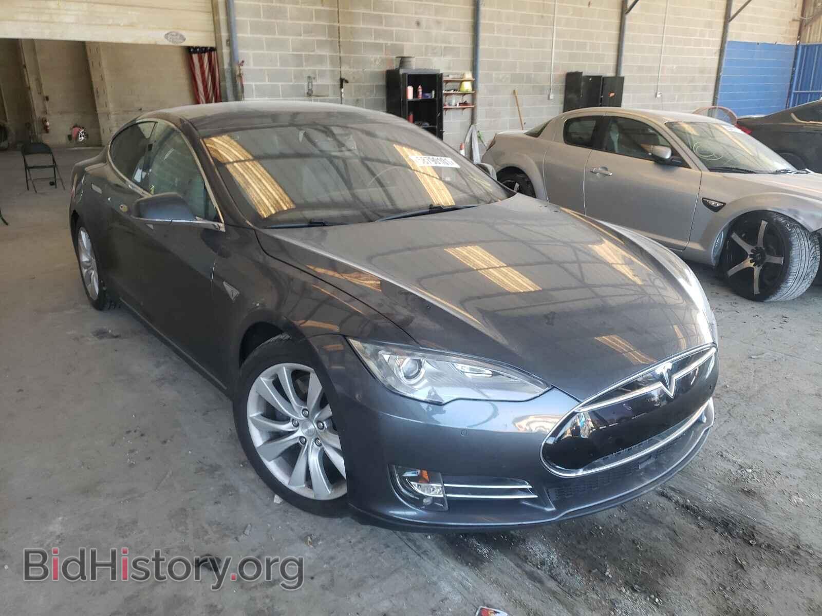 Photo 5YJSA1E28FF118412 - TESLA MODEL S 2015