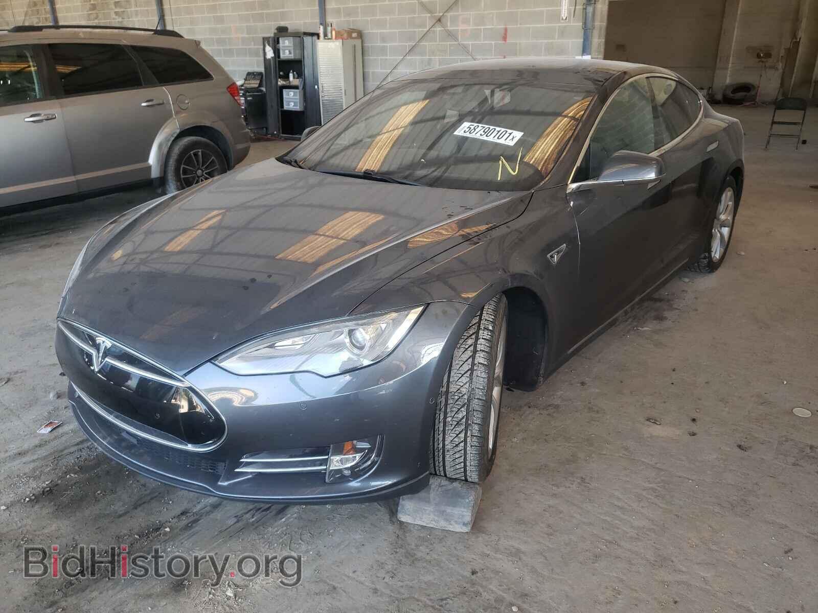 2015 TESLA MODEL S - VIN: 5YJSA1E28FF118412 - Фото 2
