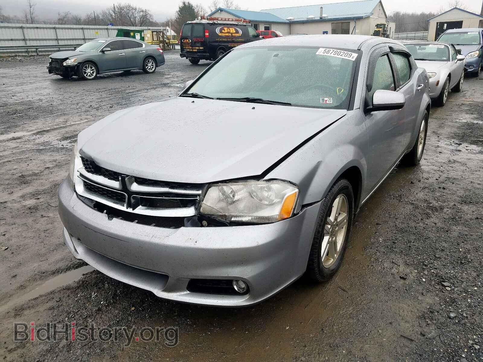 2013 DODGE AVENGER - VIN: 1C3CDZCB7DN627035 - Фото 2