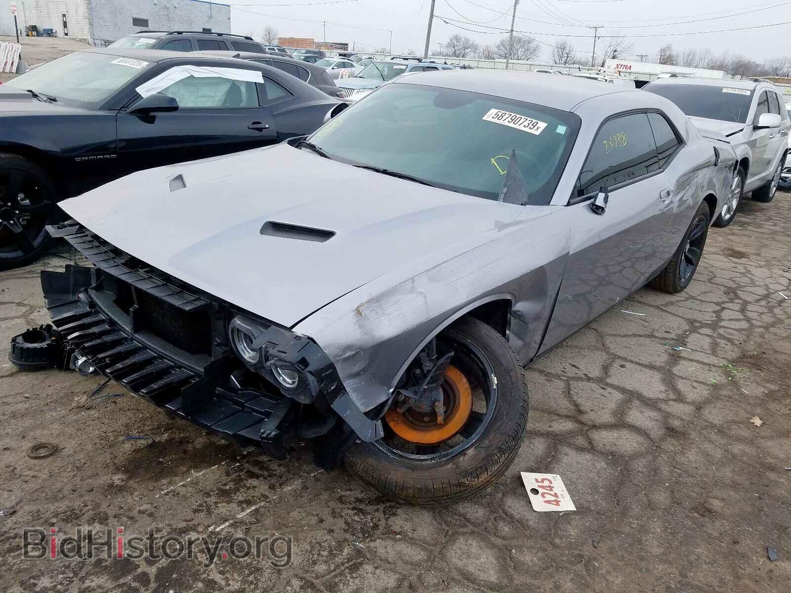 2018 DODGE CHALLENGER - VIN: 2C3CDZAG4JH317671 - Фото 2