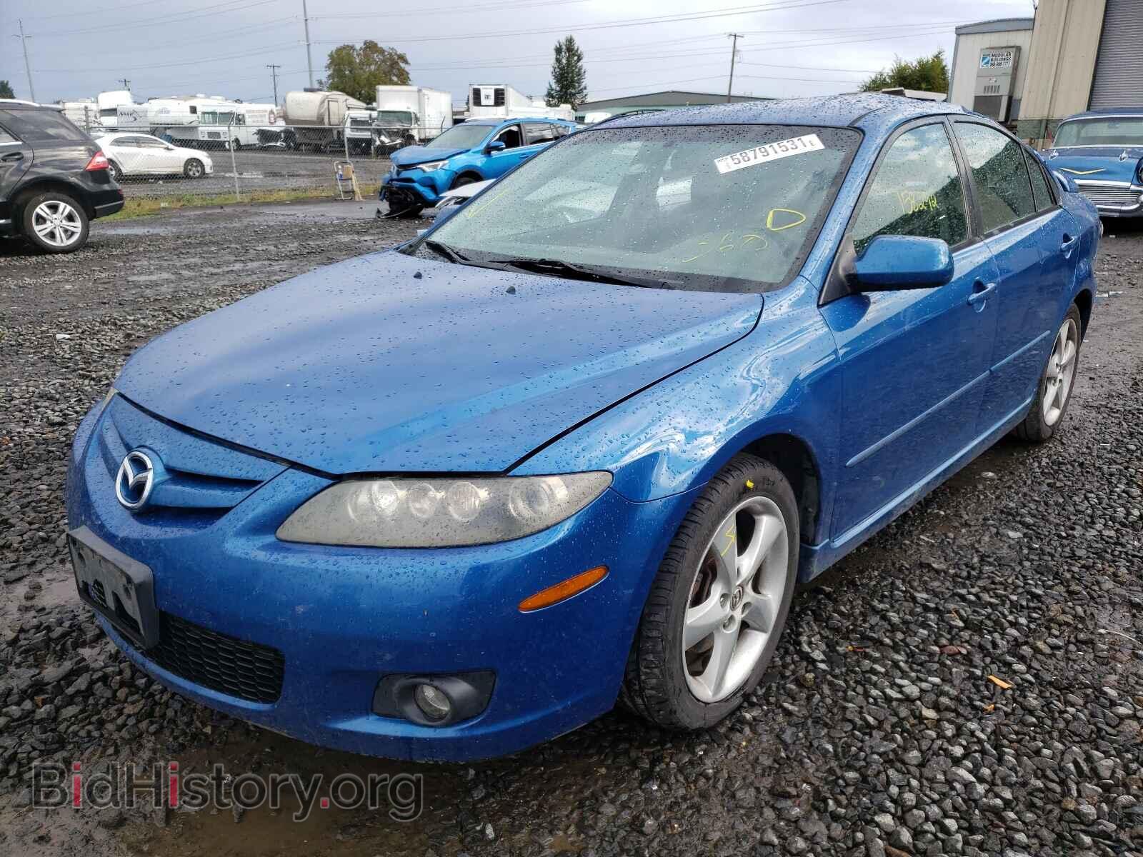 2006 MAZDA 6 - VIN: 1YVHP84D265M06040 - Фото 2