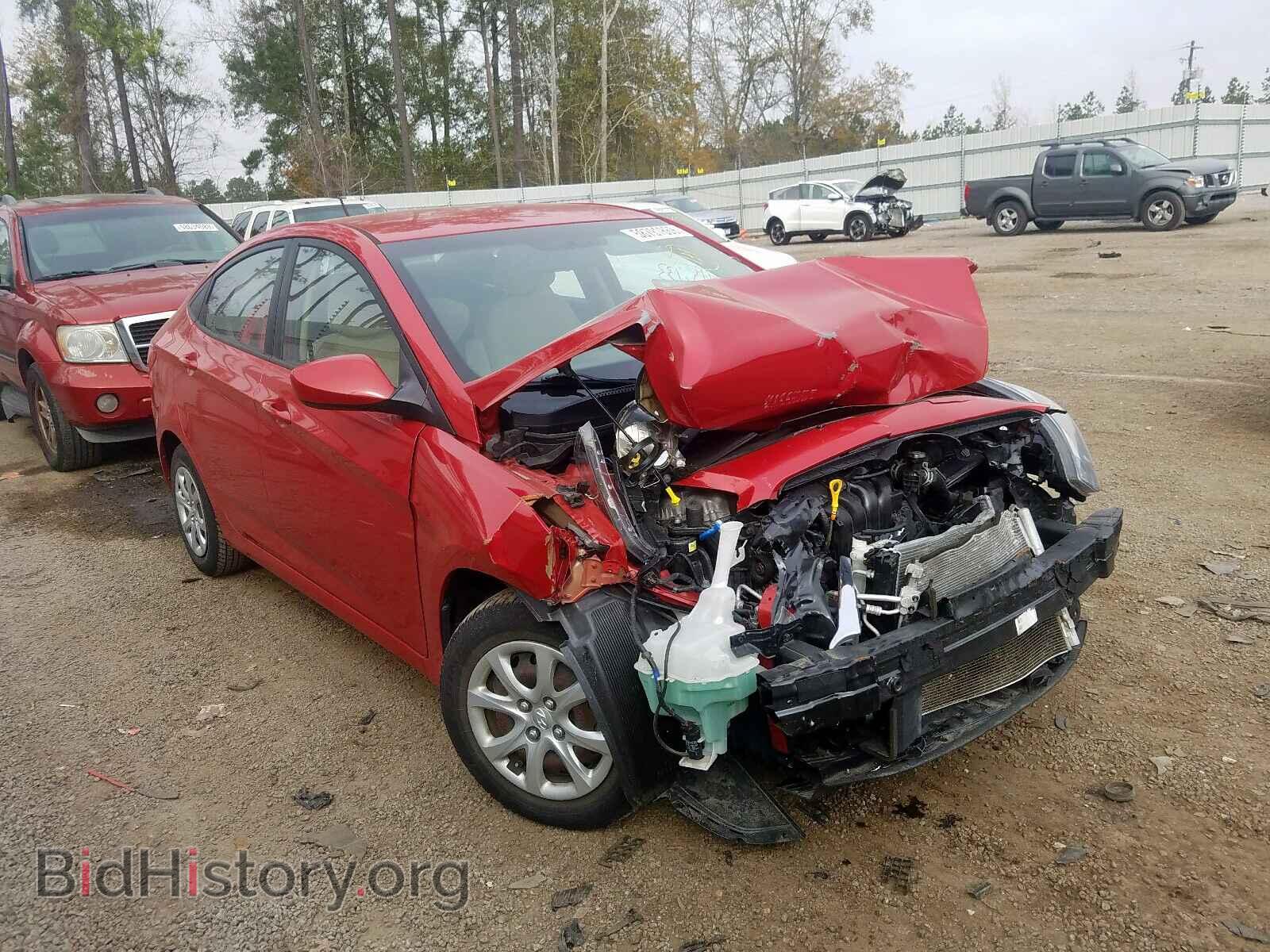 Photo KMHCT4AE9EU733472 - HYUNDAI ACCENT 2014