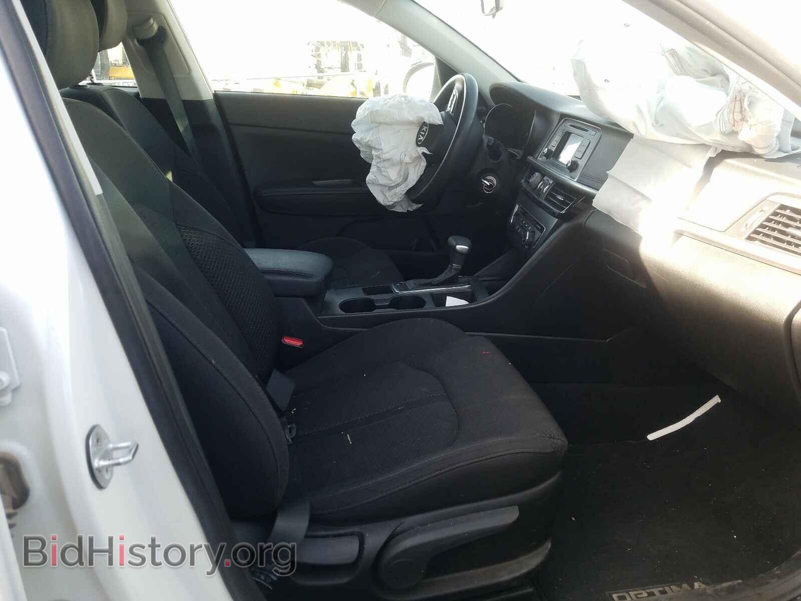2016 KIA OPTIMA - VIN: 5XXGT4L32GG082387 - Фото 5