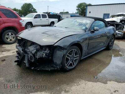 2018 Ford ALL MODELS Mustang, gray — VIN 1FATP8UH5J5177032, Copart