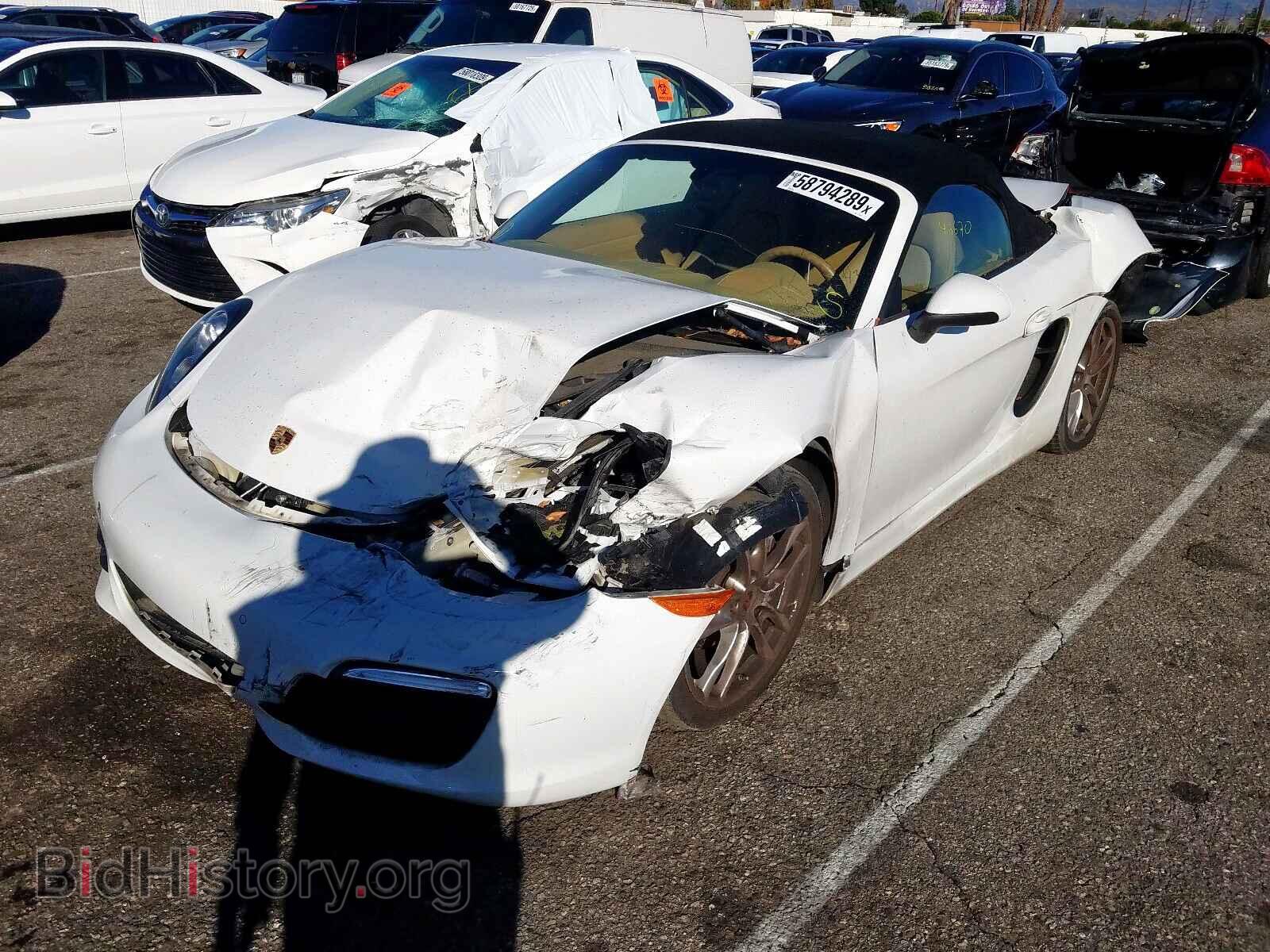 2015 PORSCHE BOXSTER - VIN: WP0CA2A85FS110274 - Фото 2
