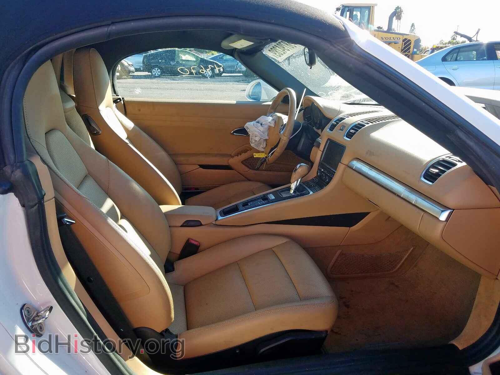 2015 PORSCHE BOXSTER - VIN: WP0CA2A85FS110274 - Фото 5
