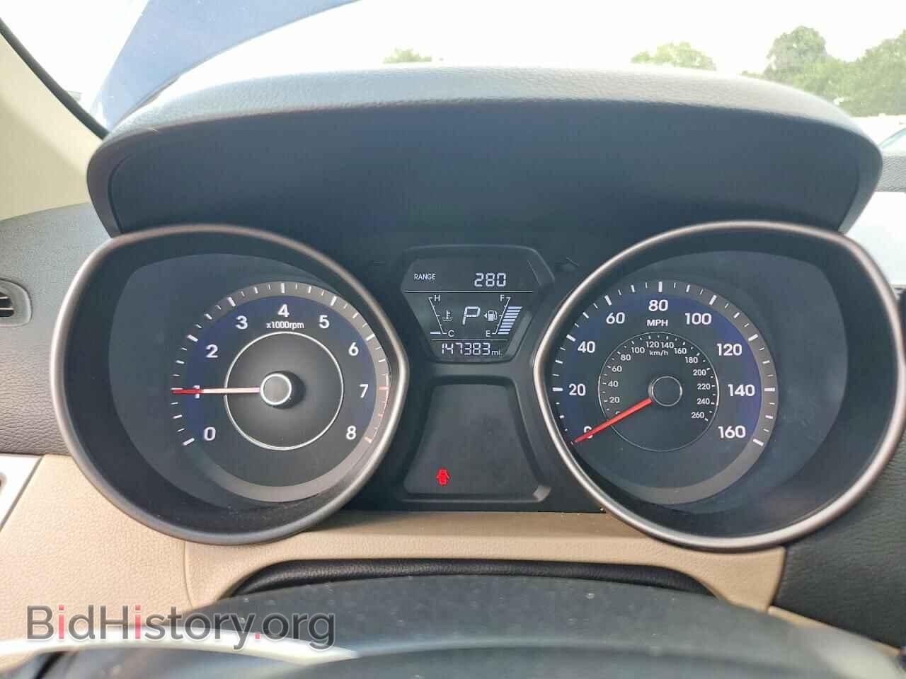 2014 HYUNDAI ELANTRA - VIN: 5NPDH4AE2EH530833 - Фото 9