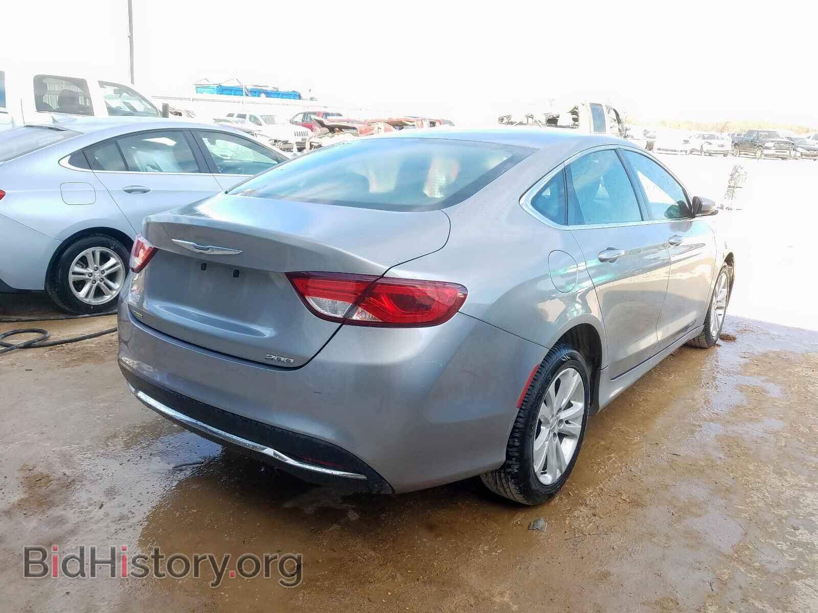 2015 CHRYSLER 200 - VIN: 1C3CCCAB9FN574201 - Photo 4
