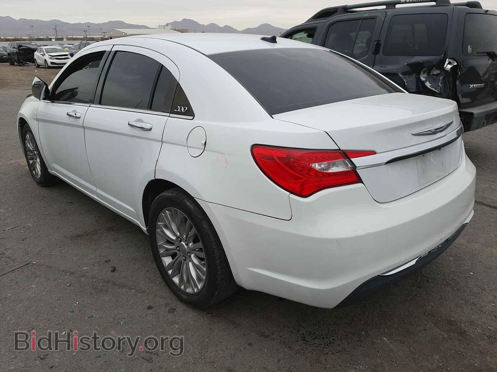 2012 CHRYSLER 200 - VIN: 1C3CCBCB5CN166555 - Фото 3
