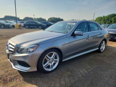 2014 Mercedes-Benz E-CLASS 350 4MATIC, серебристый — VIN WDDHF8JBXEA808508, Copart