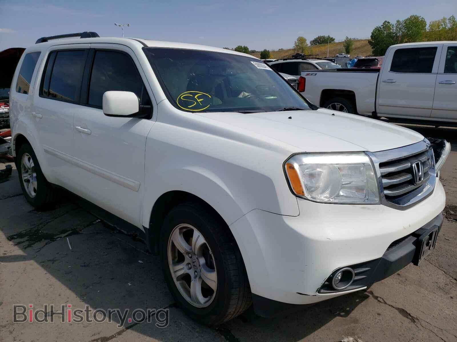 Photo 5FNYF4H5XDB031899 - HONDA PILOT 2013
