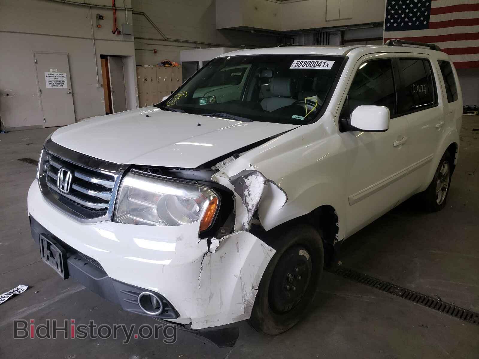 2013 HONDA PILOT - VIN: 5FNYF4H5XDB031899 - Фото 2