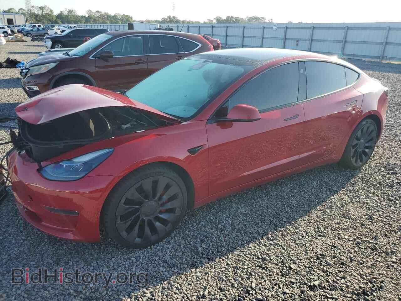 Фотография 5YJ3E1EC7NF261156 - TESLA MODEL 3 2022