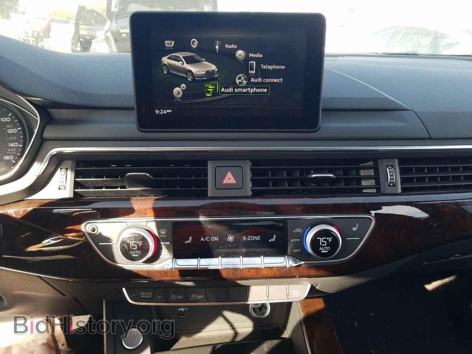 2019 AUDI A4 - VIN: WAUGMAF46KA086279 - Фото 9