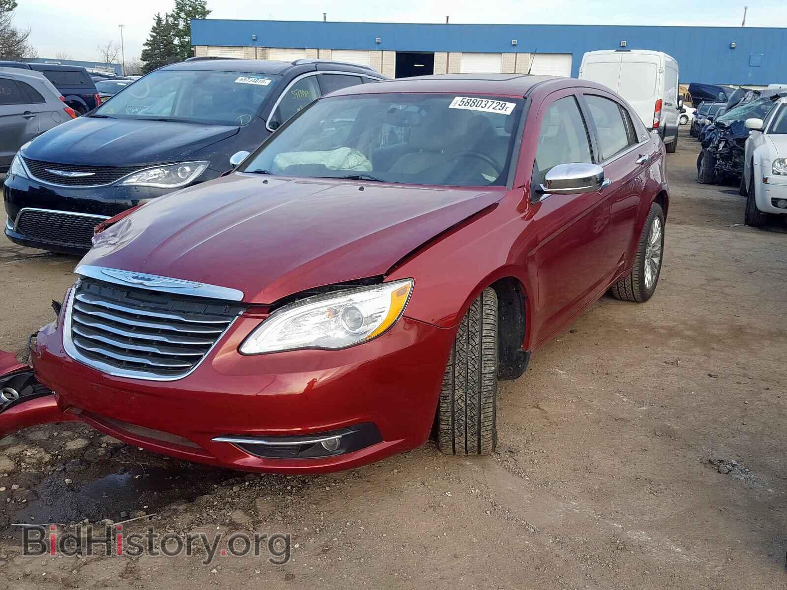 2011 CHRYSLER 200 - VIN: 1C3BC2FB6BN503854 - Фото 2