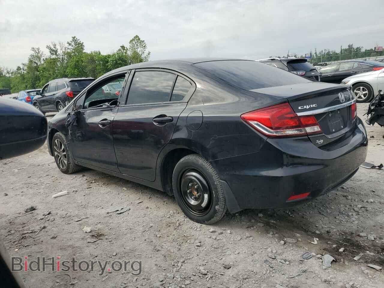 2014 HONDA CIVIC - VIN: 2HGFB2F89EH556583 - Фото 2