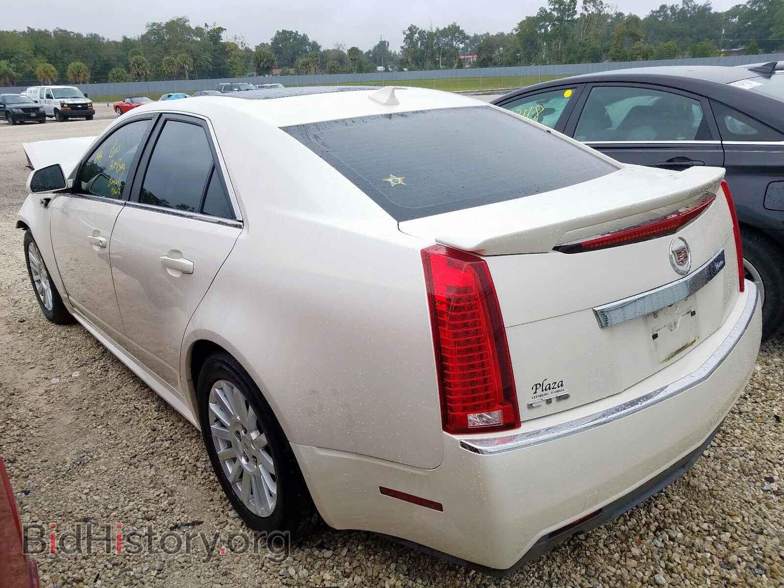 2012 CADILLAC CTS - VIN: 1G6DE5E51C0123186 - Фото 3