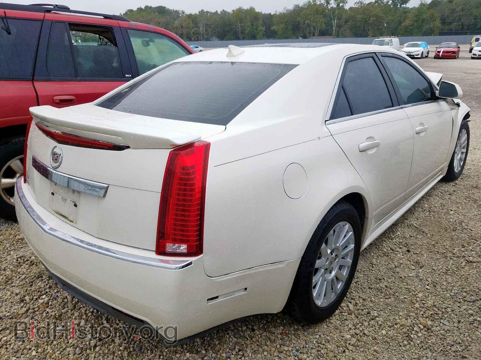 2012 CADILLAC CTS - VIN: 1G6DE5E51C0123186 - Фото 4