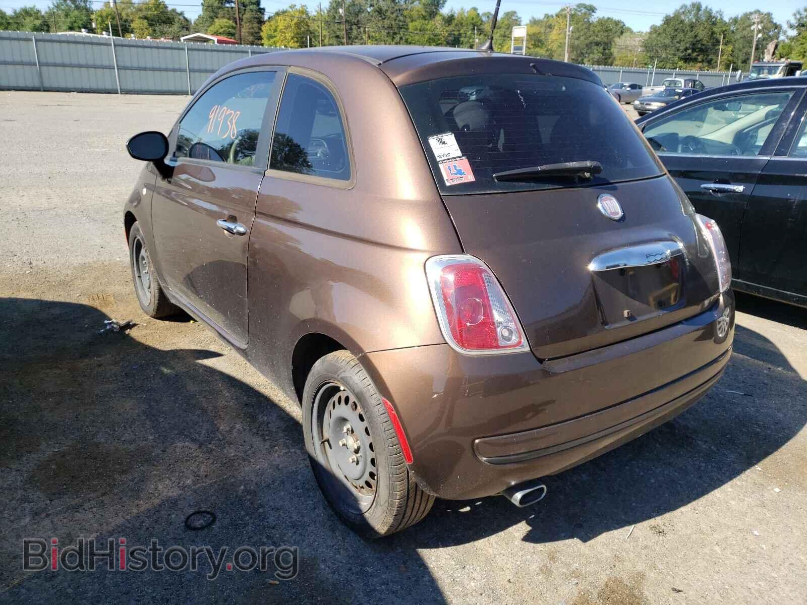 2012 FIAT 500 - VIN: 3C3CFFAR3CT254003 - Фото 3