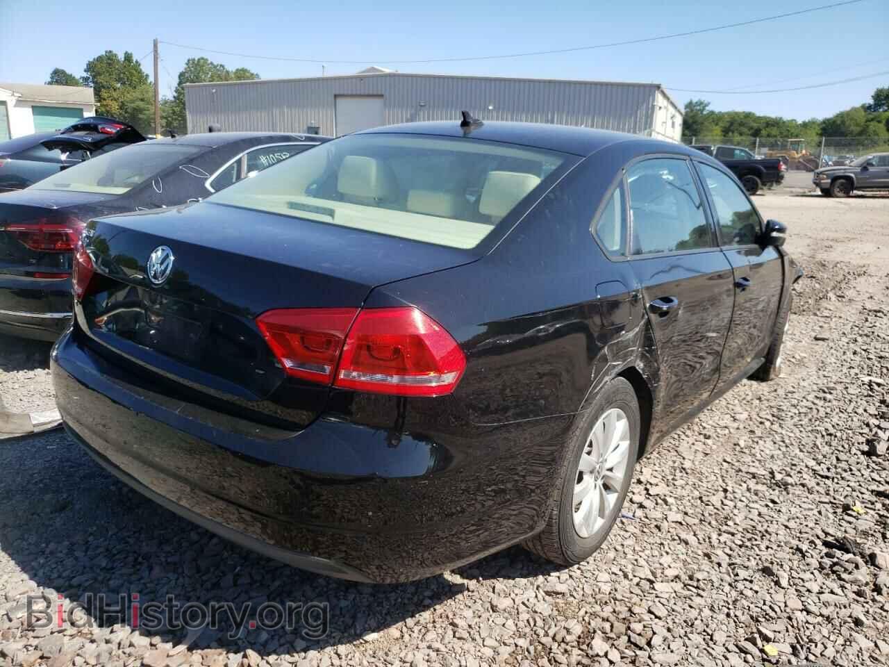 2014 VOLKSWAGEN PASSAT - VIN: 1VWAH7A32EC004360 - Фото 4