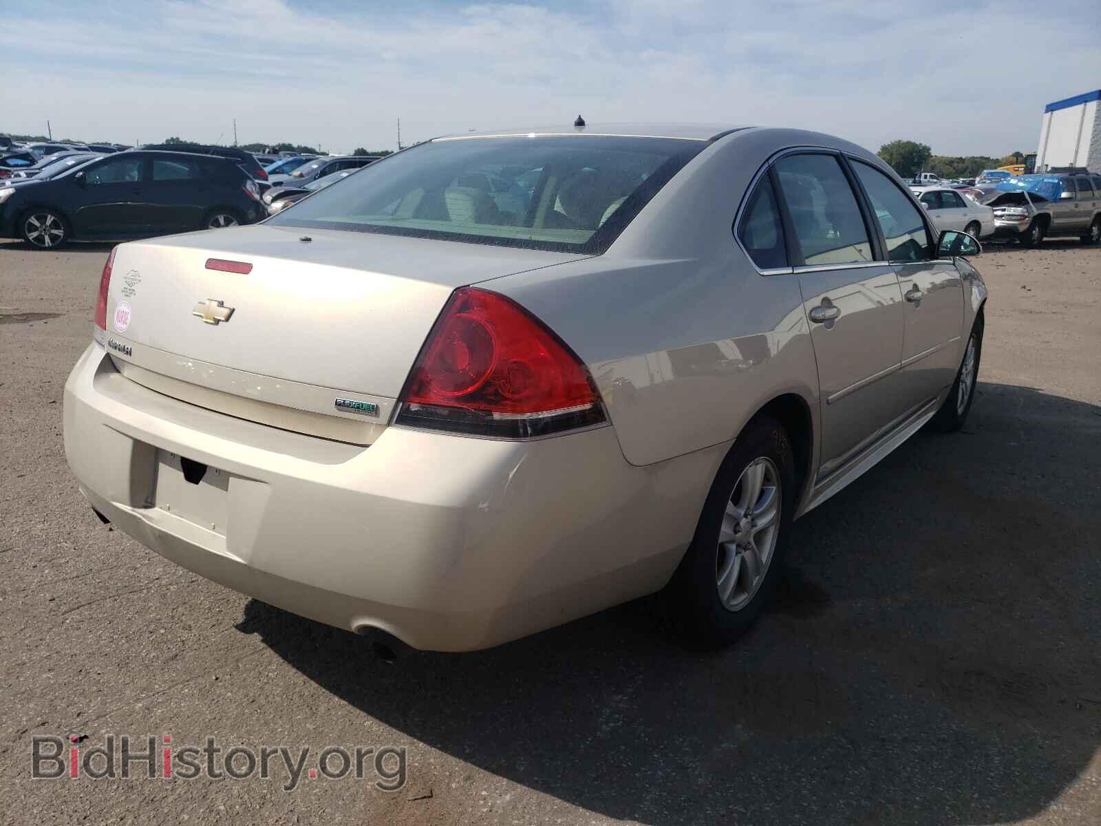 2012 CHEVROLET IMPALA - VIN: 2G1WF5E31C1215316 - Фото 4