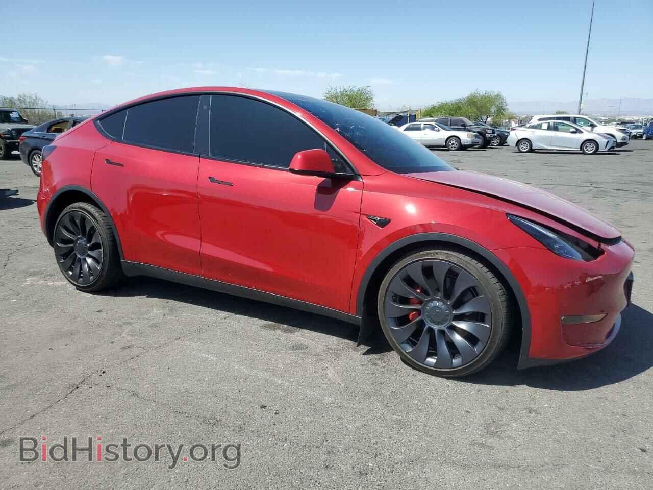 2022 TESLA MODEL Y - VIN: 7SAYGDEF8NF367789 - Фото 4