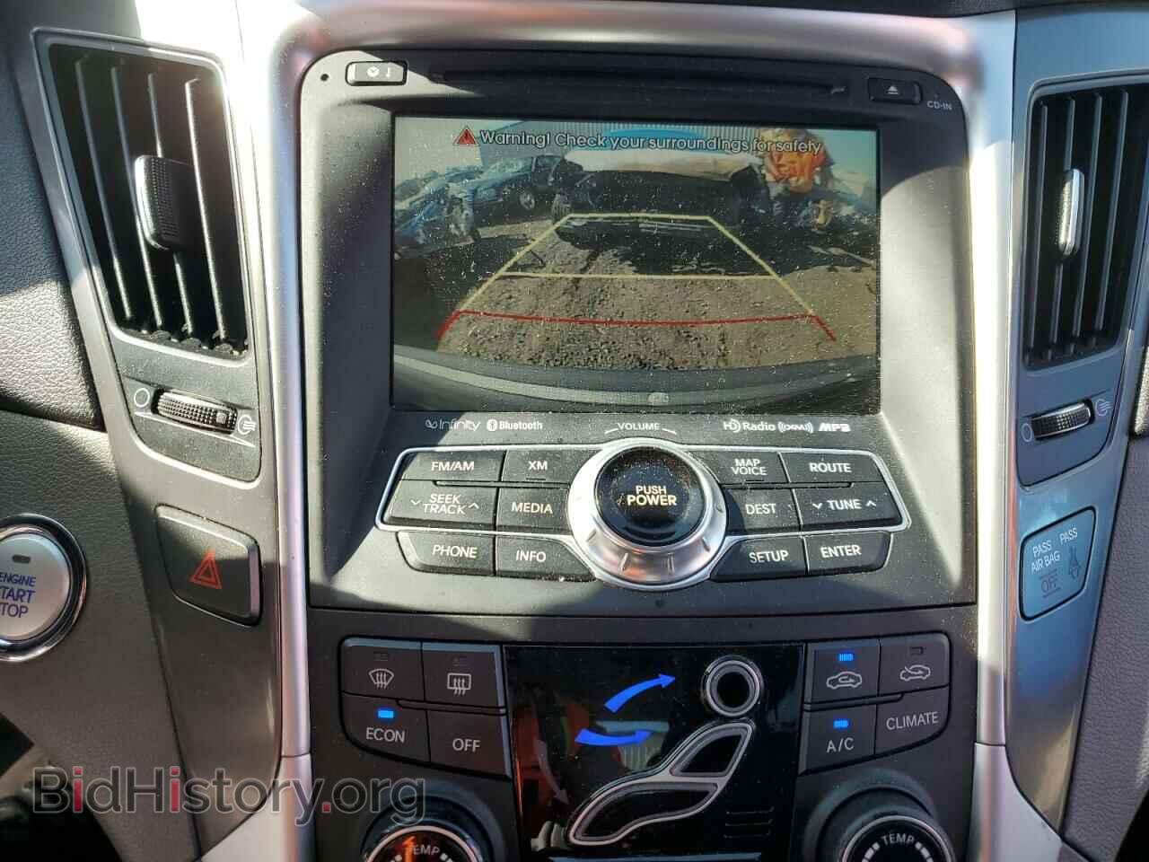 2014 HYUNDAI SONATA - VIN: KMHEC4A46EA104737 - Фото 9