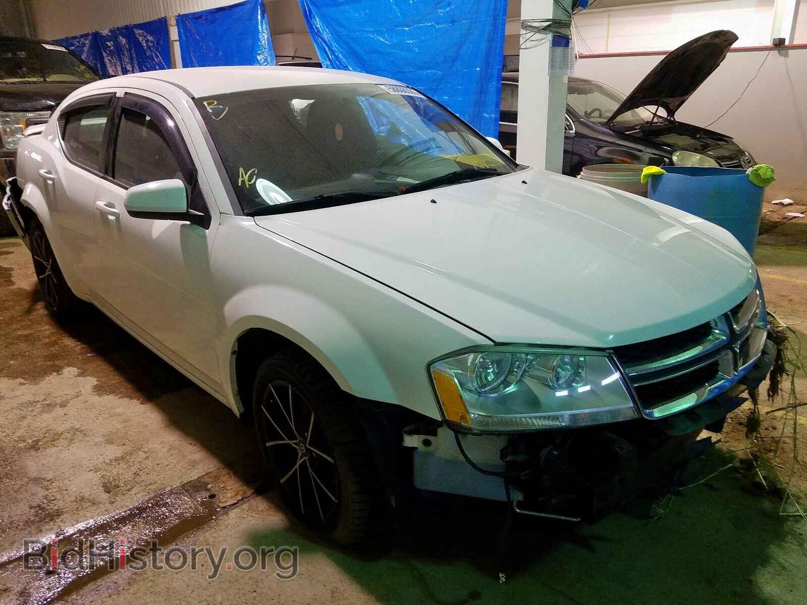 Фотография 1C3CDZCB7DN759440 - DODGE AVENGER 2013