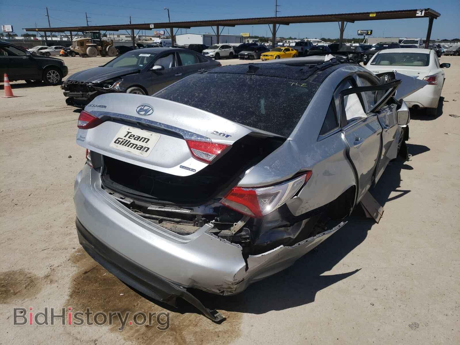 2014 HYUNDAI SONATA - VIN: 5NPEC4AB5EH827300 - Фото 4