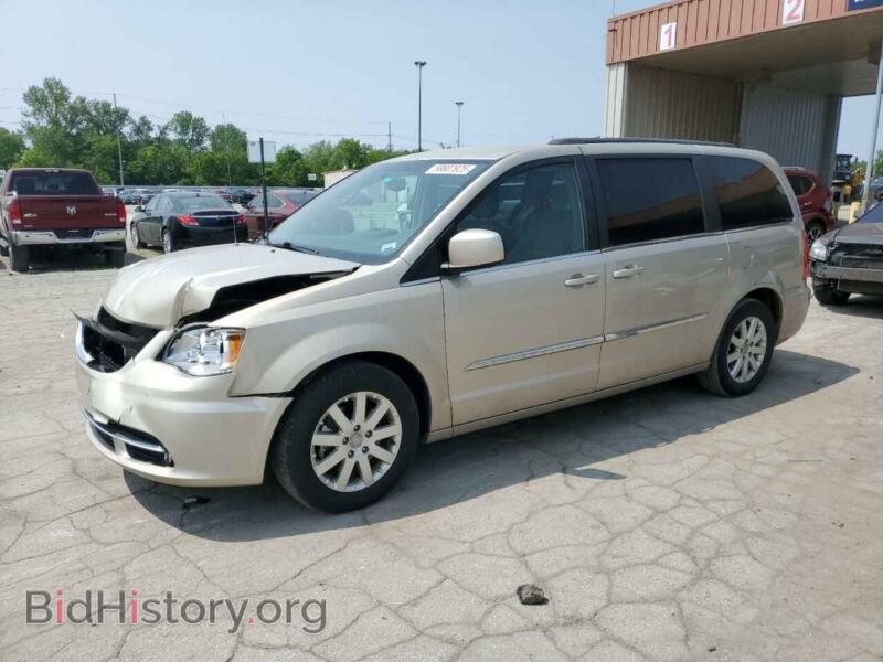 2014 Chrysler MINIVAN Touring (VIN 2C4RC1BG1ER111491) — фото 1 из 13, Copart, повреждение: передняя часть