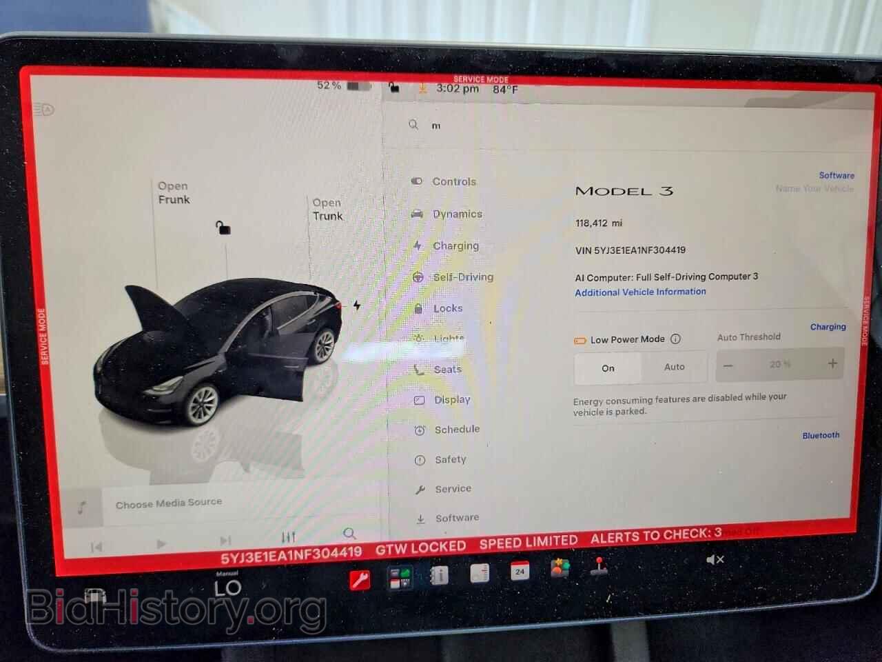 2022 TESLA MODEL 3 - VIN: 5YJ3E1EA1NF304419 - Photo 9