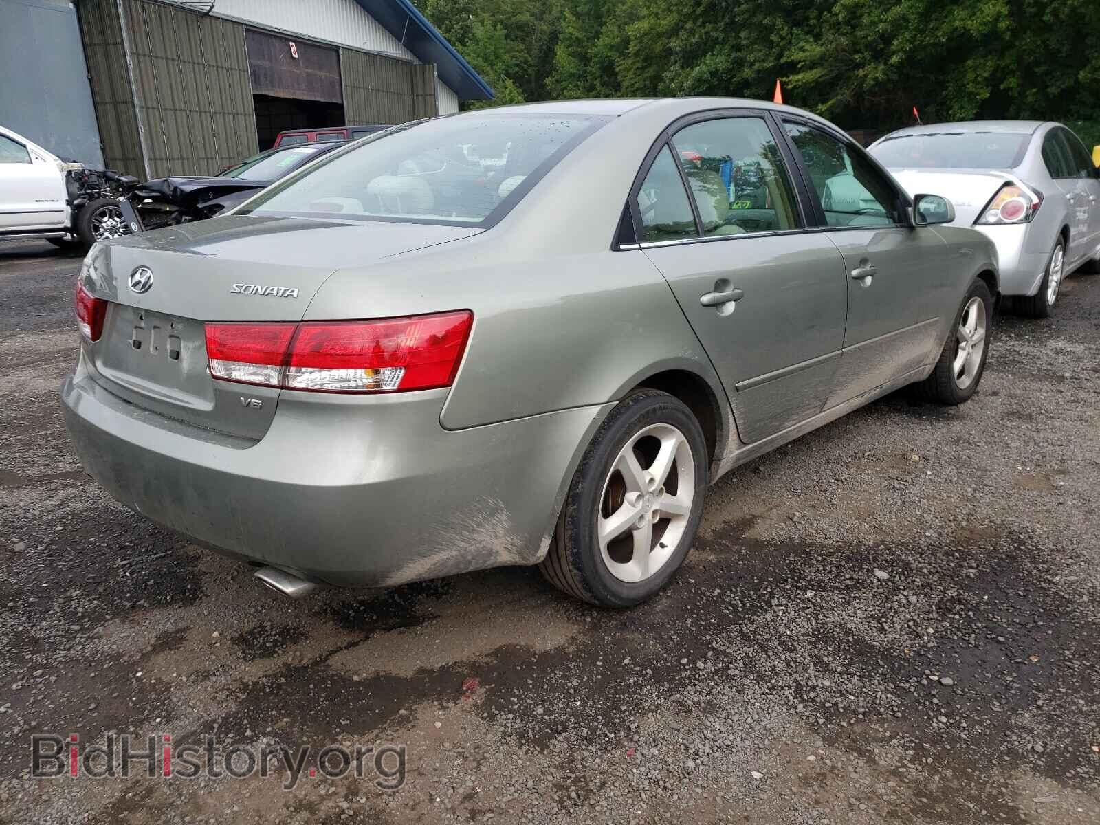 2007 HYUNDAI SONATA - VIN: 5NPEU46F87H193864 - Фото 4