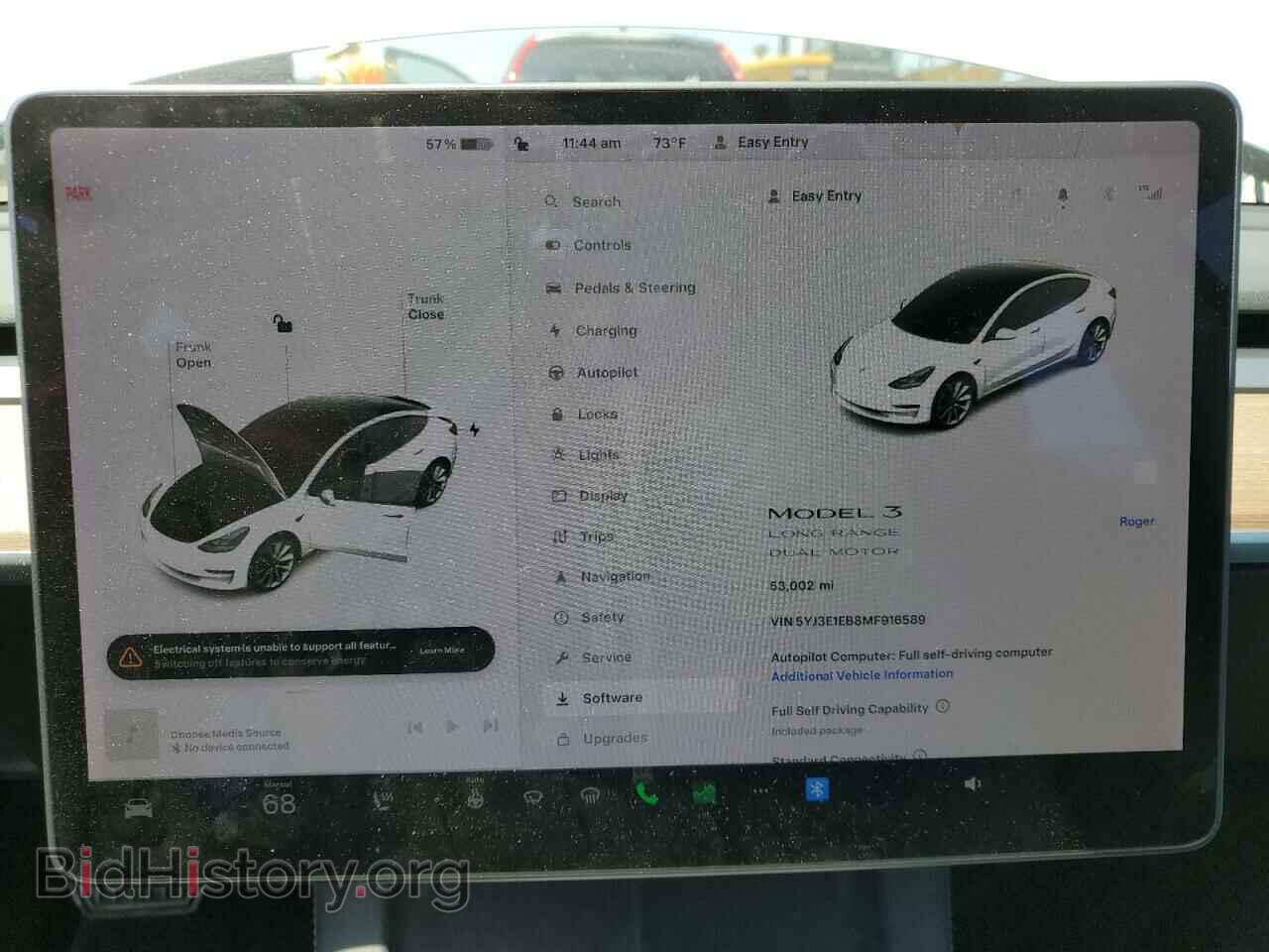 2021 TESLA MODEL 3 - VIN: 5YJ3E1EB8MF916589 - Photo 9