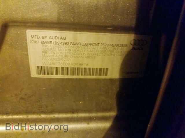 2008 AUDI A4 - VIN: WAUKF78E08A049878 - Фото 10