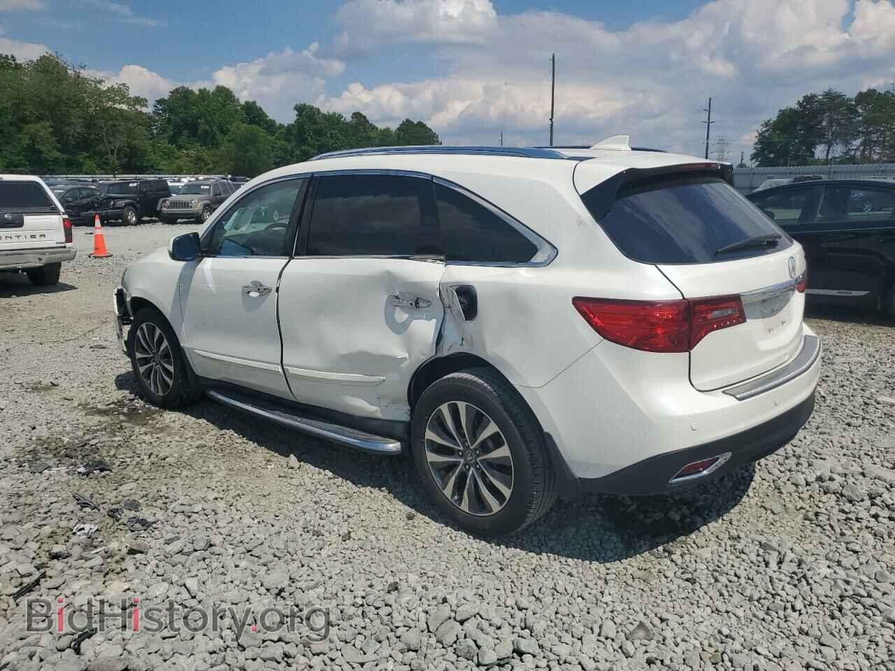 2016 ACURA MDX - VIN: 5FRYD3H46GB001048 - Фото 2