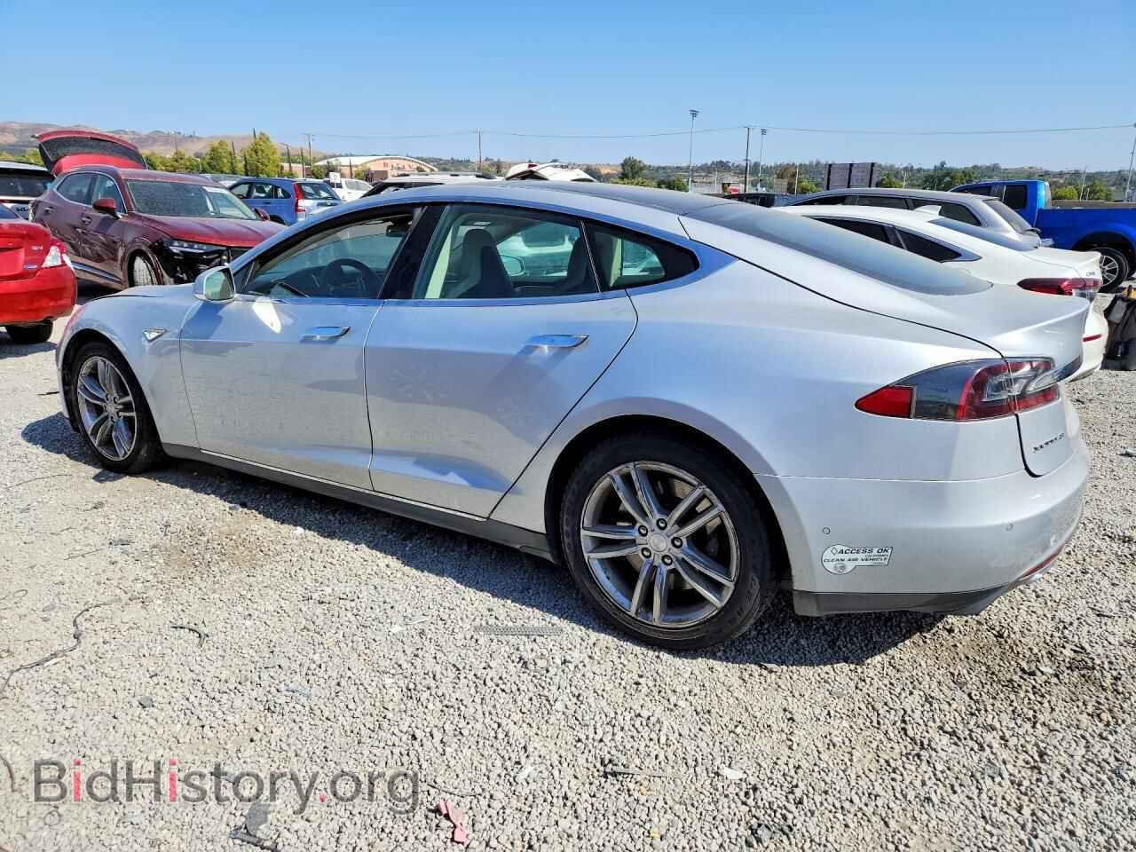 2014 TESLA MODEL S - VIN: 5YJSA1H1XEFP52371 - Фото 2