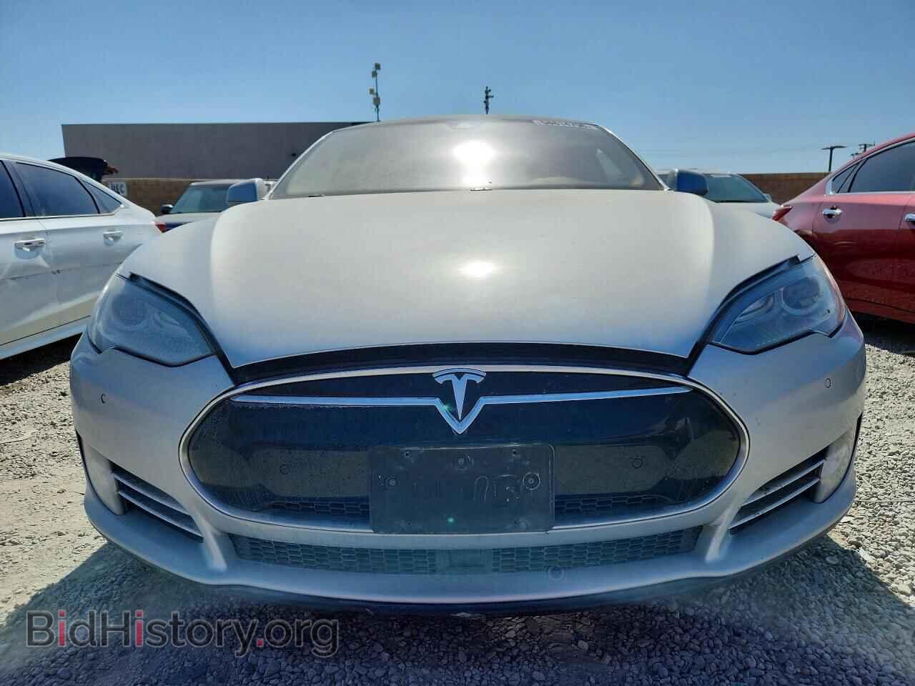 2014 TESLA MODEL S - VIN: 5YJSA1H1XEFP52371 - Фото 5