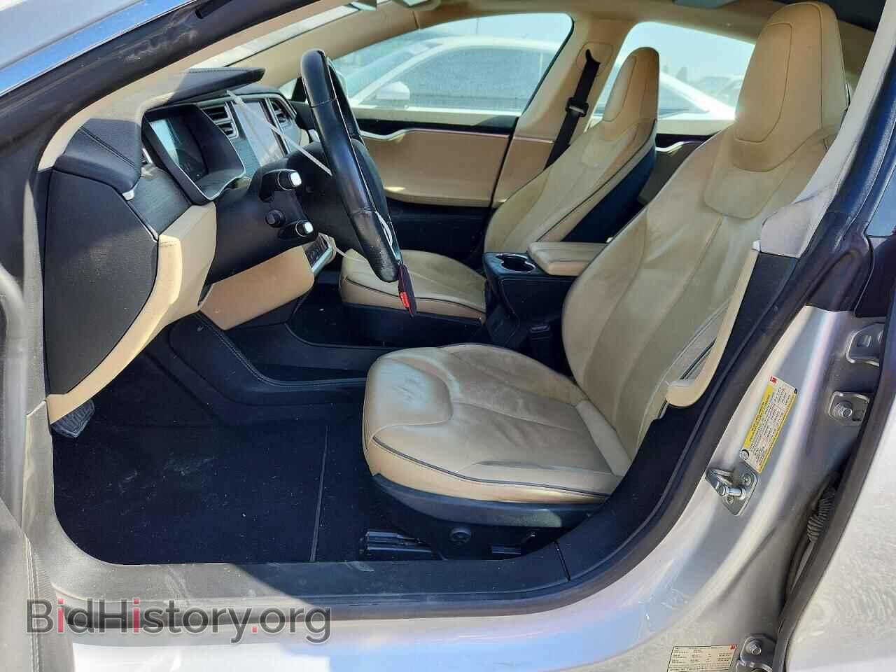2014 TESLA MODEL S - VIN: 5YJSA1H1XEFP52371 - Фото 7
