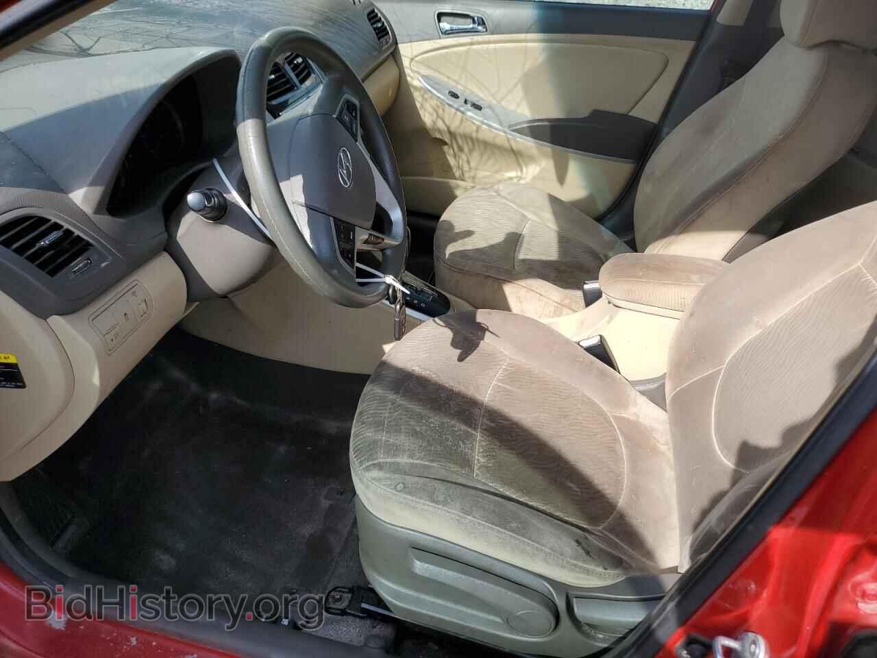 2012 HYUNDAI ACCENT - VIN: KMHCU4AE0CU100062 - Фото 7