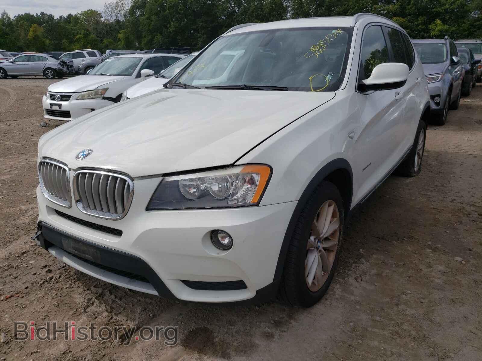 2011 BMW X3 - VIN: 5UXWX5C53BL716384 - Фото 2