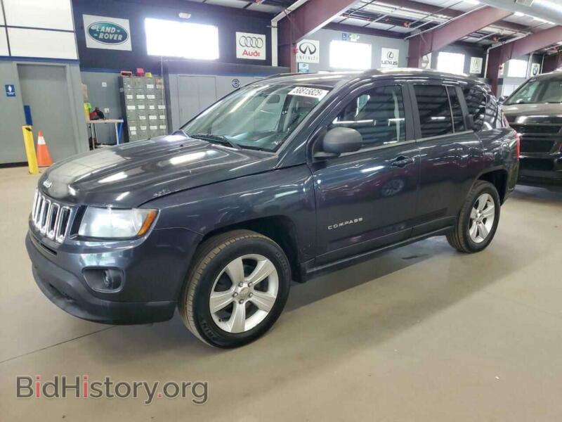 2014 Jeep COMPASS Sport (VIN 1C4NJDBB0ED592301) — фото 1 из 12, Copart, повреждение: мелкие вмятины и царапины