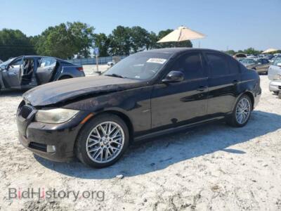 2011 BMW 3 SERIES XI SULEV, черный — VIN WBAPK5C58BA655787, Copart