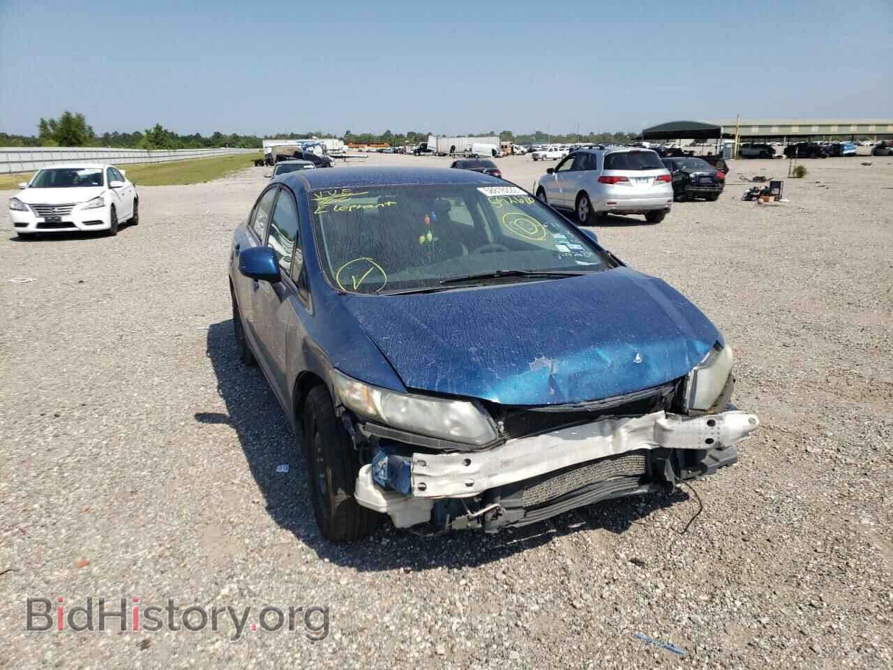 Фотография 2HGFB2F52DH542626 - HONDA CIVIC 2013