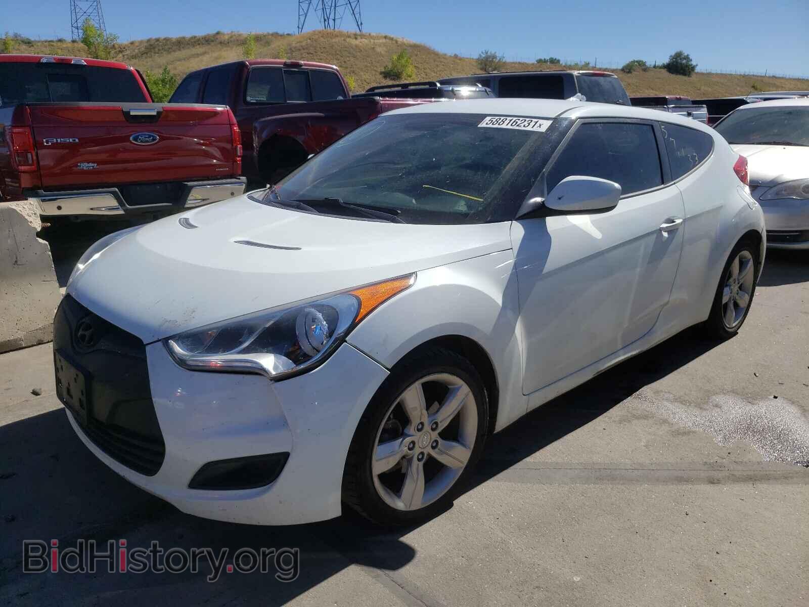 2015 HYUNDAI VELOSTER - VIN: KMHTC6AD0FU245113 - Фото 2