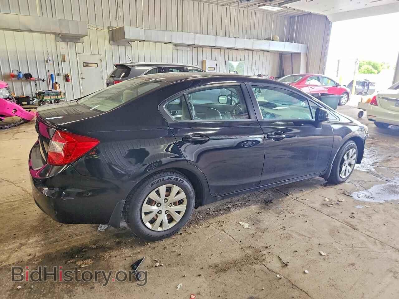 2012 HONDA CIVIC - VIN: 19XFB2F51CE069424 - Фото 3