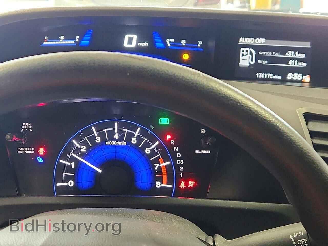 2012 HONDA CIVIC - VIN: 19XFB2F51CE069424 - Фото 9