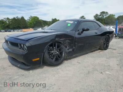 2012 Dodge CHALLENGER SXT, черный — VIN 2C3CDYAG5CH204745, Copart