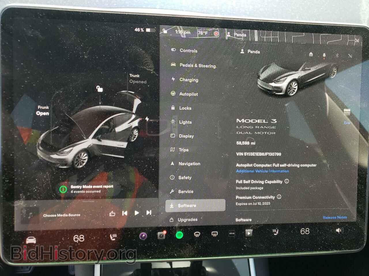 2018 TESLA MODEL 3 - VIN: 5YJ3E1EB6JF130799 - Фото 9